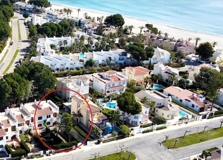 Villa Chalet A 100M De La Playa De Cristal, Pino Alto à L'L'Hospitalet de l'Infant Extérieur photo